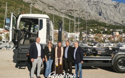 Novo specijalizirano vozilo (navlakač) za našu tvrtku